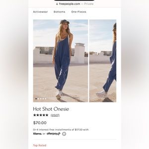 Free People Movement Hot Shot Onesie